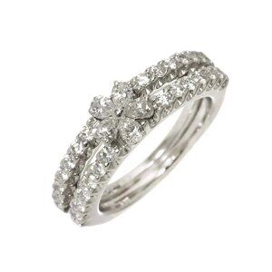 Ponte Vecchio Diamond 0.78ct Ring 18K WG 750 Size4.75-5(US) 90277672